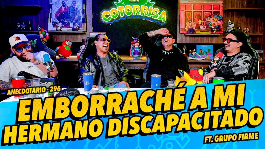 Anecdotario – 296 – Emborraché a mi hermano discapacitado Ft. Grupo Firme
