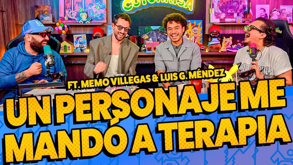 Episodio 352 – Un personaje me mandó a terapia FT. Memo Villegas & Luis G. Méndez