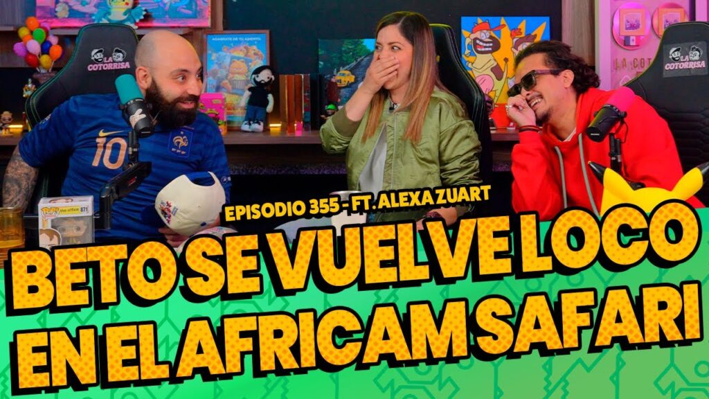 Episodio 355 – Beto se vuelve loco en el Africam Safari FT. @soymuynecia